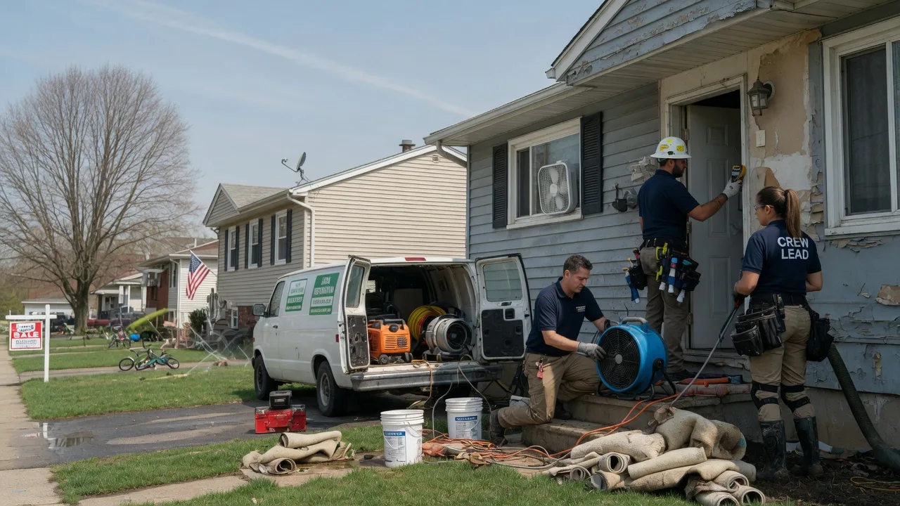 Flood Cleanup in North Brookfield, MA near me
